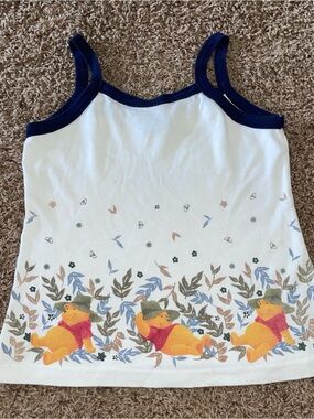 VNTGE‎ POOH camisole -paper tag -floral -large
